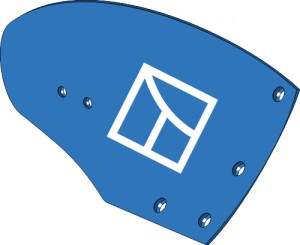 Moldboard HW245R - right
