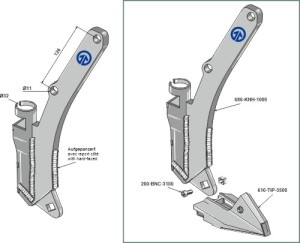 Zaaikouter-adapter