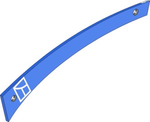 Lame claire-voie SRP236OL2 - gauche