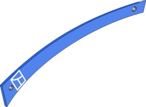 Lame claire-voie SRP236OL3 - gauche