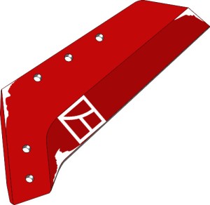 Soc à pointe réversible - 18'' - gauche