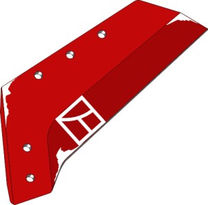 Soc à pointe réversible - 16'' - gauche