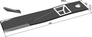 Maaimes 630mm - links