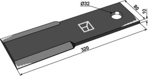 Maaimes 320mm