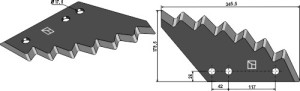 Voermengwagenmes