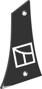 Streichblech-Vorderteil - links