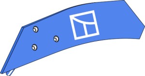 Einlegeblech PDG-52L - links