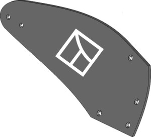 Streichblech-Hinterteil - rechts