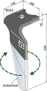 Kreiseleggenzinken (DURAFACE), rechts