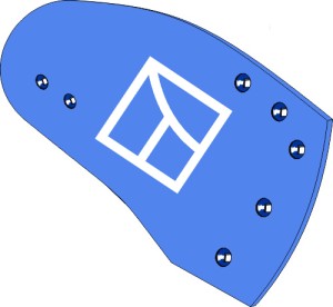 Streichblech-Hinterteil HRP-235O - rechts