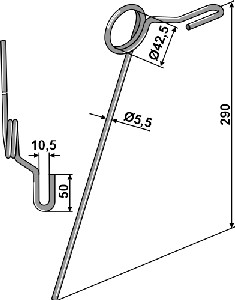 Wiedegtand Ø5,5mm