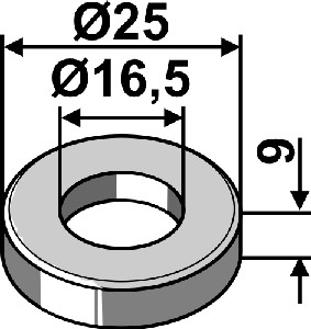 Bus 9xØ16,5xØ25
