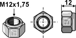 Borgmoer M12x1,75