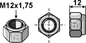 Borgmoer M12x1,75