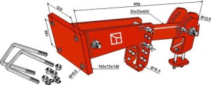 Sleepeg voor cultivatoren