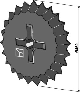 Roue dentée - Ø450mm