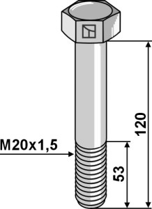 Bout M20x1,5