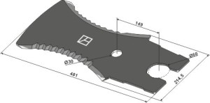 Silagemes 481mm