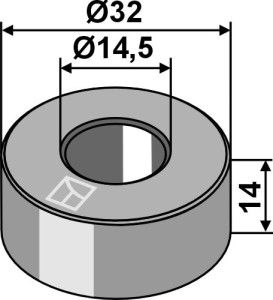 Bus 14xØ14,5xØ32
