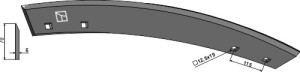 Lame pour rouleaux à lames 737mm - gauche