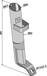 Injecteerbuis Ø56
