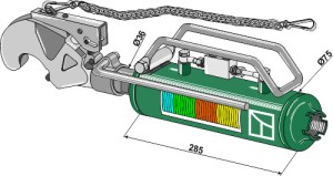 Hydraulische Oberlenker Grundkörper - Kat. II