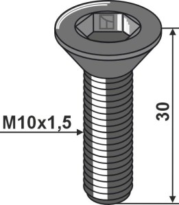 Boulon à six pan creux