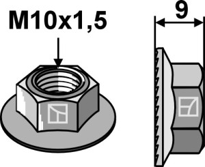 Borgmoer M10x1,5