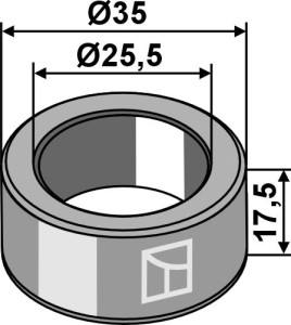 Bus Ø35x17,5xØ25,5