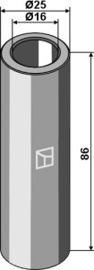 Glijbus Ø25x86xØ16
