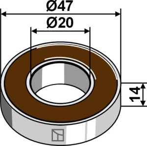 Hub 6204DDU