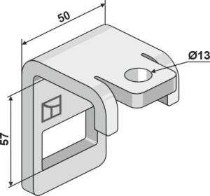 Clamp 50x8