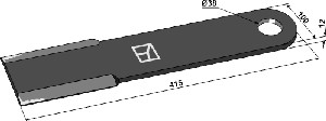 Maaimes 415mm